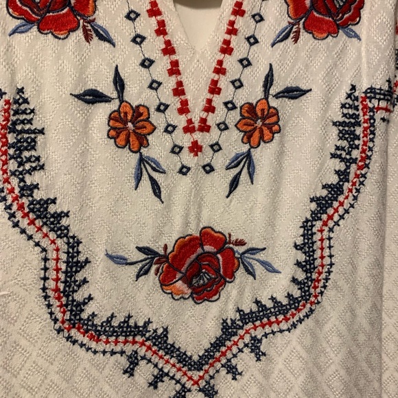 💃🏼💃🏼☮️✌️Chelsea & Violet Embroidery BOHO Style Dress. Juniors SZ Large - Picture 4 of 9